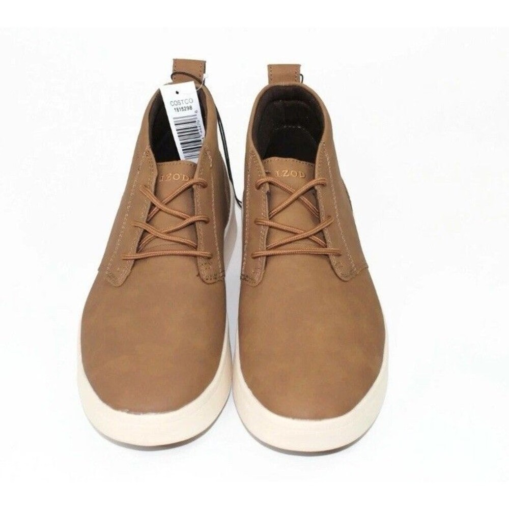 IZOD Men's PALMER Chukka Boot | Color Brown US Size 8 New Leather Brown